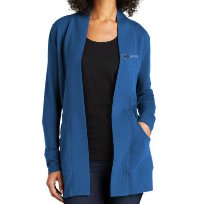 ShirtSpot - Ladies Microterry Cardigan Thumbnail