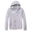 Adult Triblend Full-Zip Fleece Hooded Sweatshirt Thumbnail