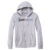 Adult Triblend Full-Zip Fleece Hooded Sweatshirt Thumbnail